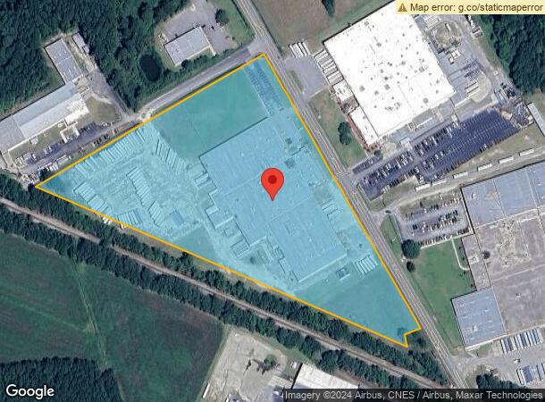  855 Caton Rd, Lumberton, NC Parcel Map