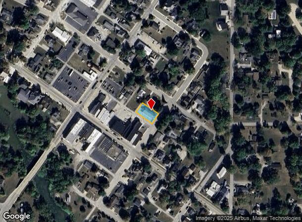  165 N Miller St, Markle, IN Parcel Map