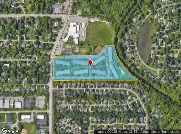  4394 Okemos Rd, Okemos, MI Parcel Map