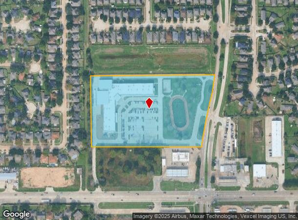  7047 Greenhouse Rd, Cypress, TX Parcel Map