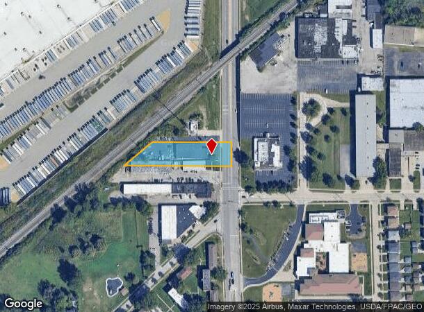 1300 E 260Th St, Euclid, OH Parcel Map