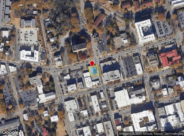  227 W Dougherty St, Athens, GA Parcel Map