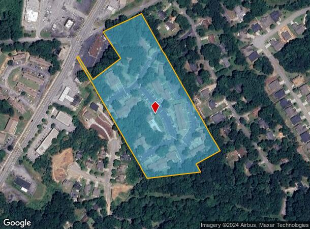  1750 Norton Dr, Gainesville, GA Parcel Map