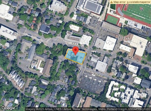  1704 Sw Jefferson St, Portland, OR Parcel Map