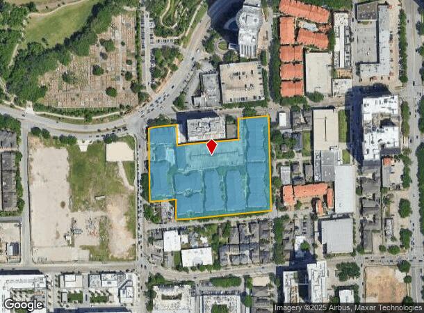 777 Dunlavy St, Houston, TX Parcel Map