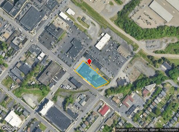  609 Ash St, Scranton, PA Parcel Map