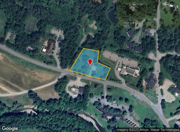  3376 Mountain Rd, Stowe, VT Parcel Map