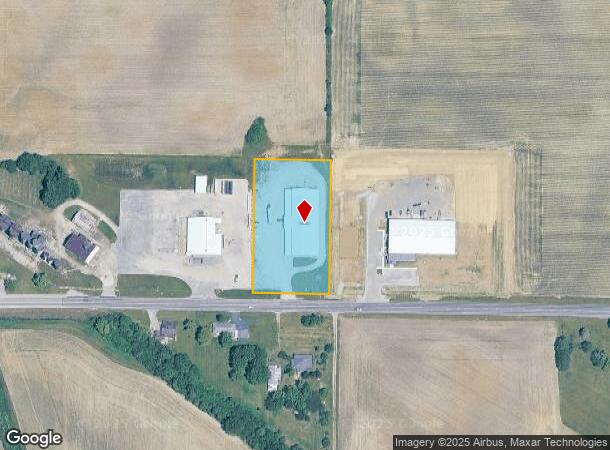 310 E Main St, Sulphur Springs, IN Parcel Map