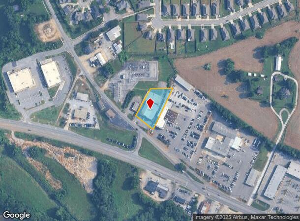 Clinton St, Athens, AL Parcel Map