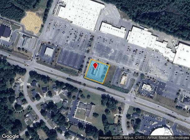 2302 W Cumberland St, Dunn, NC Parcel Map