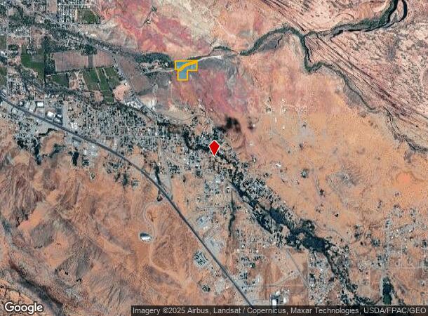  1435 E Powerhouse Ln, Moab, UT Parcel Map