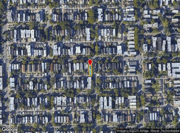 3501 W Palmer St, Chicago, IL Parcel Map