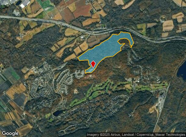 Between Alphano & Mallard, Allamuchy, NJ Parcel Map