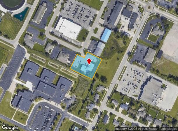  566 Redbird Cir, De Pere, WI Parcel Map