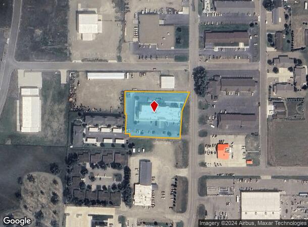  1919 N Merrill Ave, Glendive, MT Parcel Map