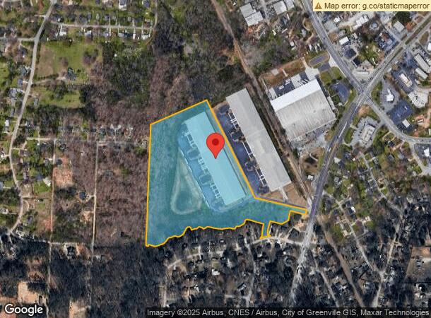  101 Augusta Dr, Greenville, SC Parcel Map