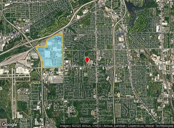 3100 Van Slyke Rd, Flint, MI Parcel Map