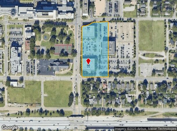  1245 S Utica Ave, Tulsa, OK Parcel Map