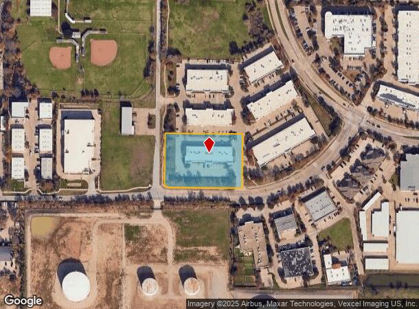  2150 E Continental Blvd, Southlake, TX Parcel Map