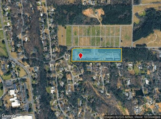 1219 W Emery St, Dalton, GA Parcel Map