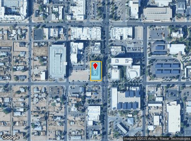  180 S Arizona Ave, Chandler, AZ Parcel Map