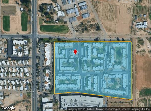 2000 E Roger Rd, Tucson, AZ Parcel Map