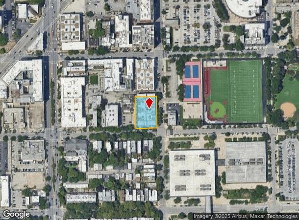  1500 W Adams St, Chicago, IL Parcel Map