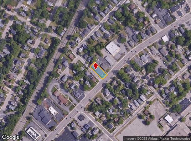 144 Pleasant St, Attleboro, MA Parcel Map