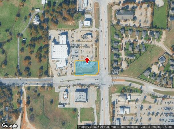 4910 Teasley Ln, Denton, TX Parcel Map