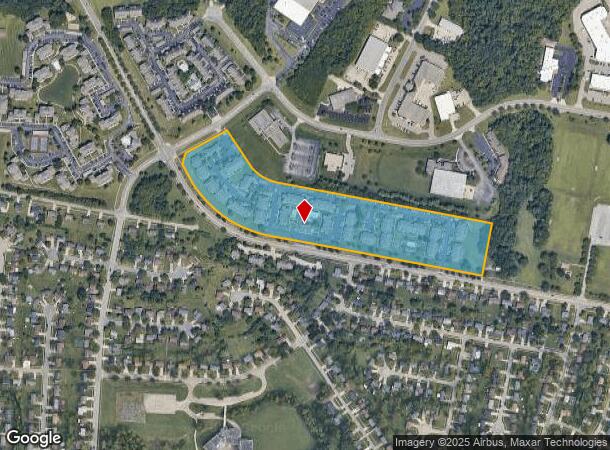 1440 W Kemper Rd, Cincinnati, OH Parcel Map