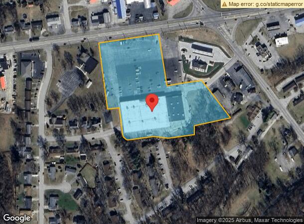  1335 Clifty Dr, Madison, IN Parcel Map