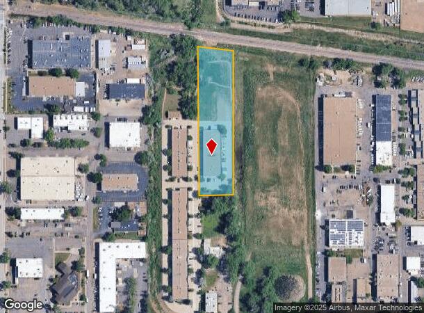 5637 Arapahoe Ave, Boulder, CO Parcel Map