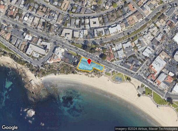  211 N Coast Hwy, Laguna Beach, CA Parcel Map