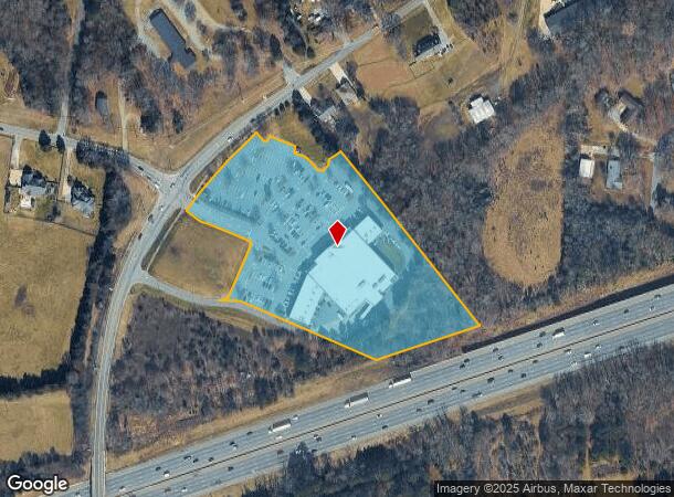547 Winecoff School Rd, Concord, NC Parcel Map