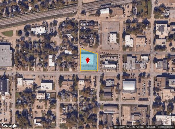 1101 Main St, Garland, TX Parcel Map