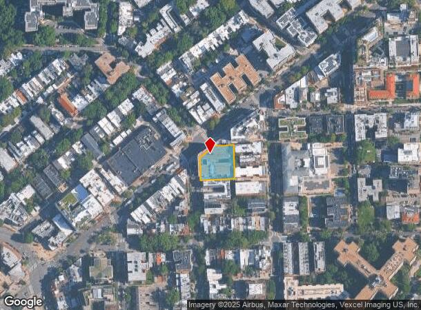  1736 Columbia Rd Nw, Washington, DC Parcel Map