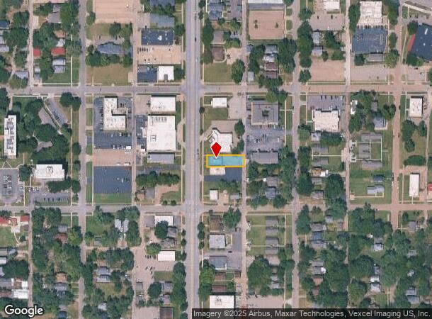  1320 Sw Topeka Blvd, Topeka, KS Parcel Map