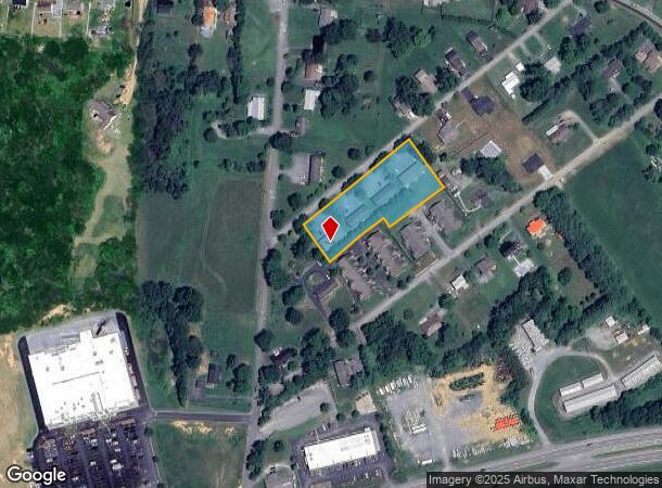 1119 Cherry Ridge Dr, Jonesborough, TN Parcel Map