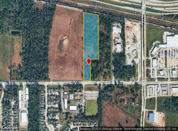 2500 Spring Stuebner Rd, Spring, TX Parcel Map