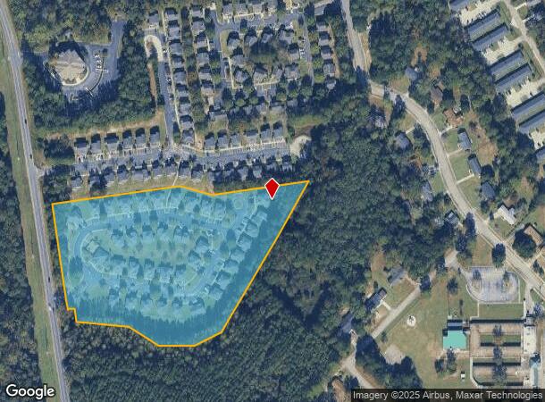 101 Crossing Cir, Orangeburg, SC Parcel Map