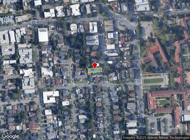 2534 Piedmont Ave, Berkeley, CA Parcel Map