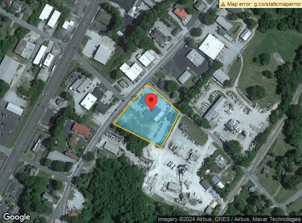  702 N Main St, Roxboro, NC Parcel Map