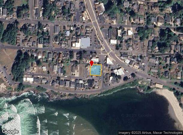  141 Beach Ave, Yachats, OR Parcel Map