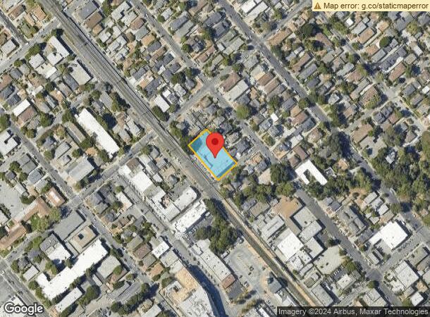  20 N Railroad Ave, San Mateo, CA Parcel Map