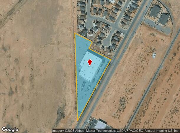  10365 Railroad Dr, El Paso, TX Parcel Map