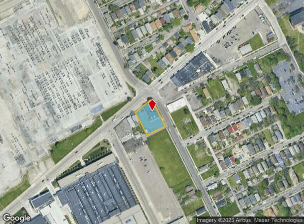 2140 Holbrook St, Hamtramck, MI Parcel Map
