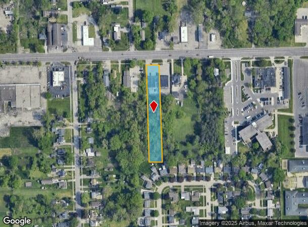  3706 Richfield Rd, Flint, MI Parcel Map