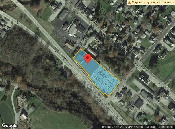  117 S Walnut St, Ligonier, PA Parcel Map