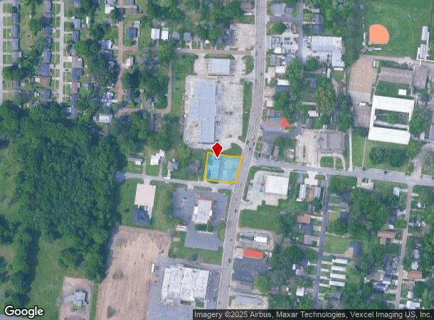 1941 Moss St, Lafayette, LA Parcel Map