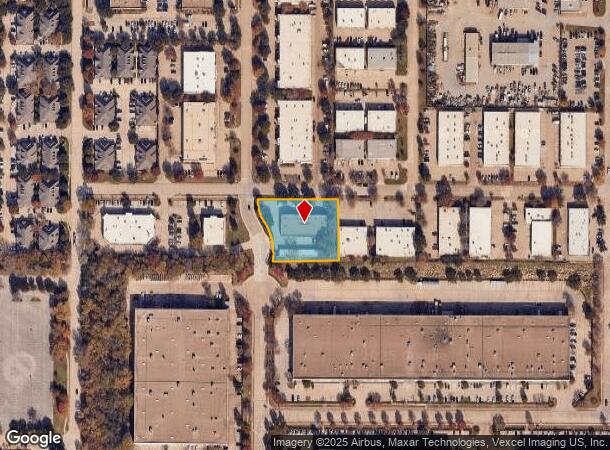 2825 Exchange Blvd, Southlake, TX Parcel Map